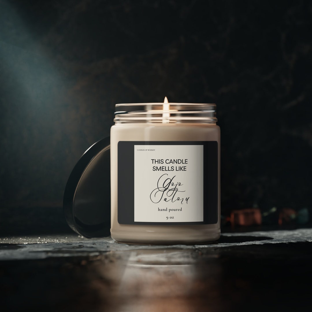 This Candle Smells Like Gojo JJK Funny Anime Gift Anime Character