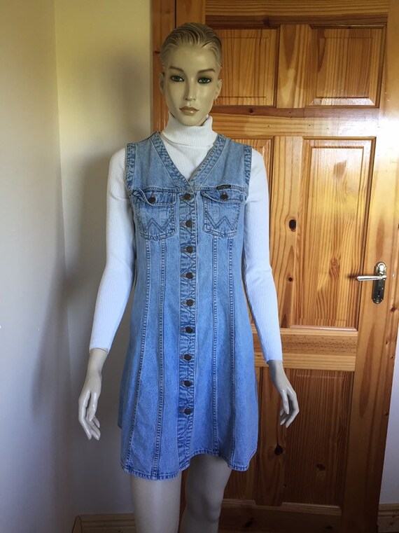 wrangler denim dress