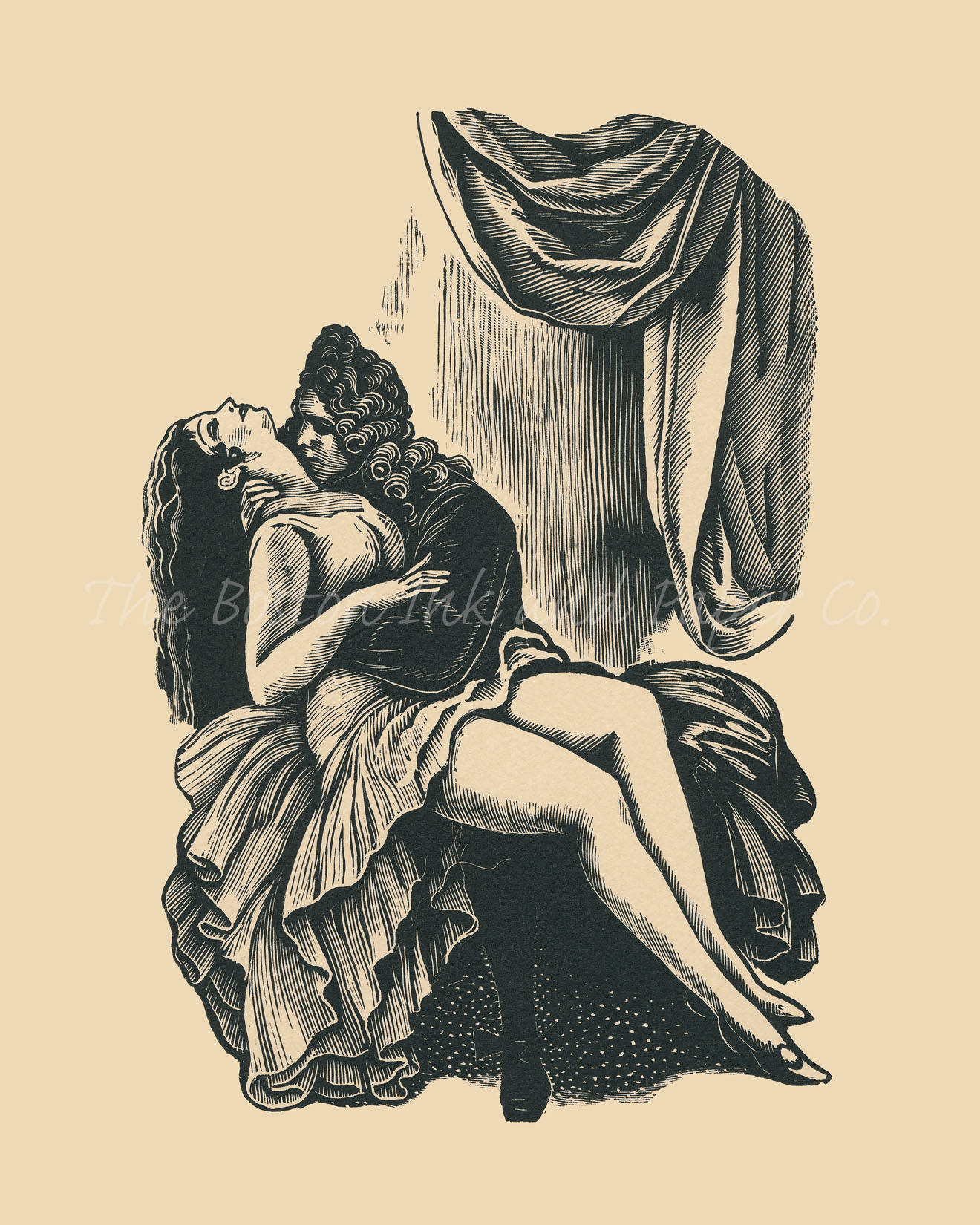 Antique erotic prints