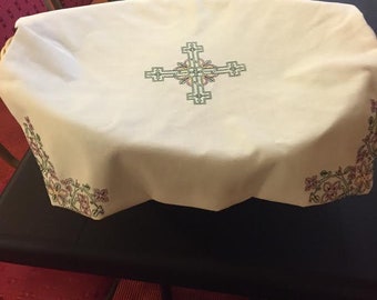 Catherine's Basket - een geteld zwartwerkPATROON (HANDWERK) voor Catherine's Pascha, van Practical Blackwork