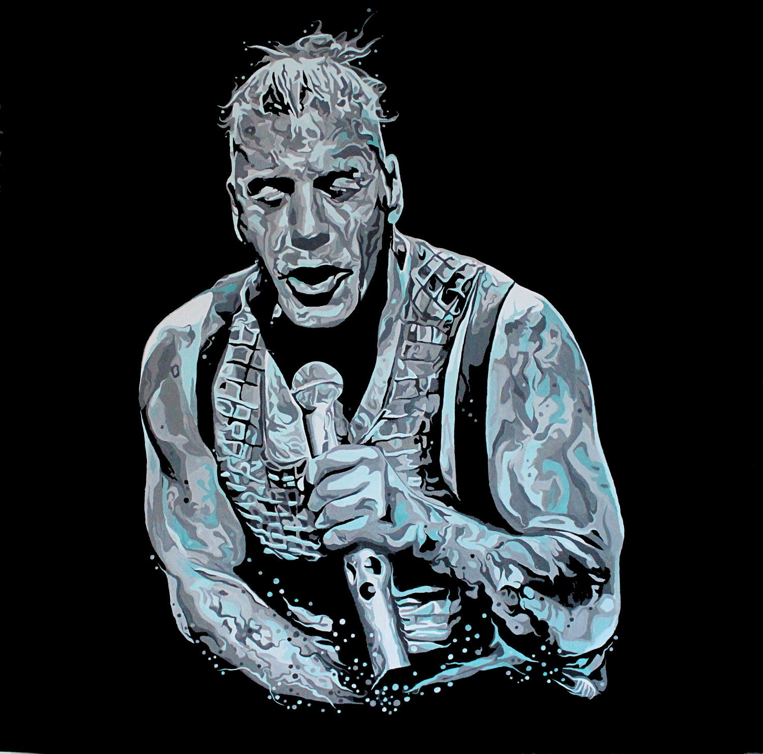 Till Lindemann of Rammstein - Etsy