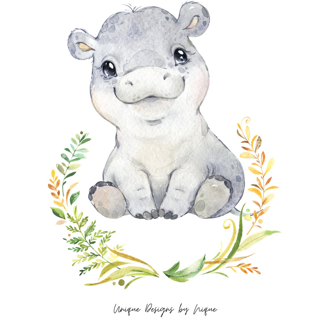 Set of 3 Baby Safari Printable Nursery Decor Nursery - Etsy