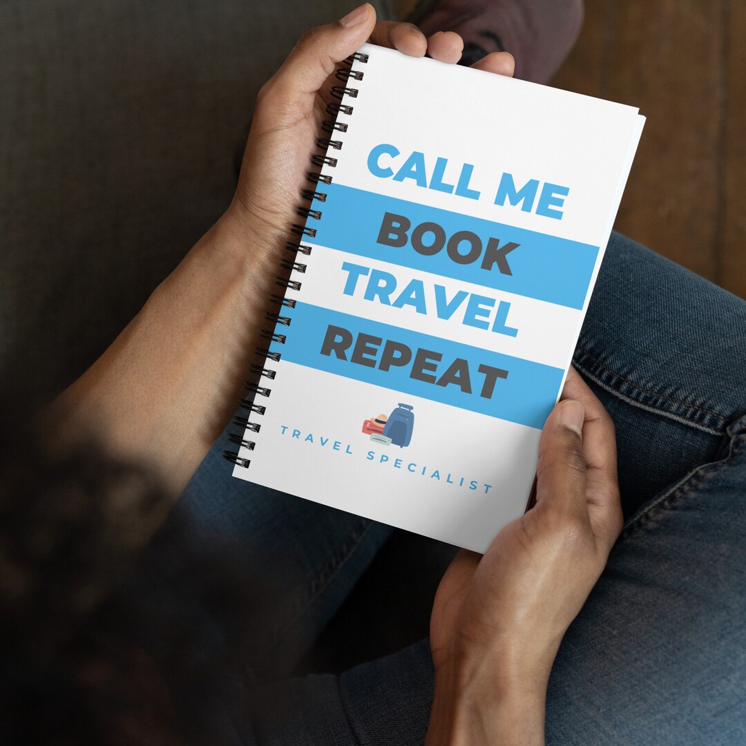 Spiral Notebook Call Me - Etsy