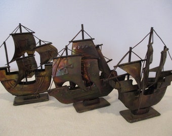 pic Metal Pirate Ship Wall Art metal ship etsy