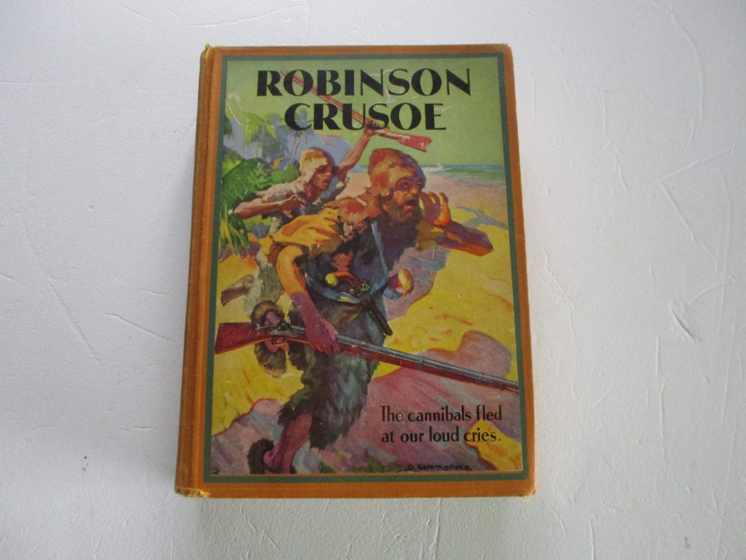 Robinson Crusoe by Daniel Defoe Illustrated by Noel Pocock,classic ...