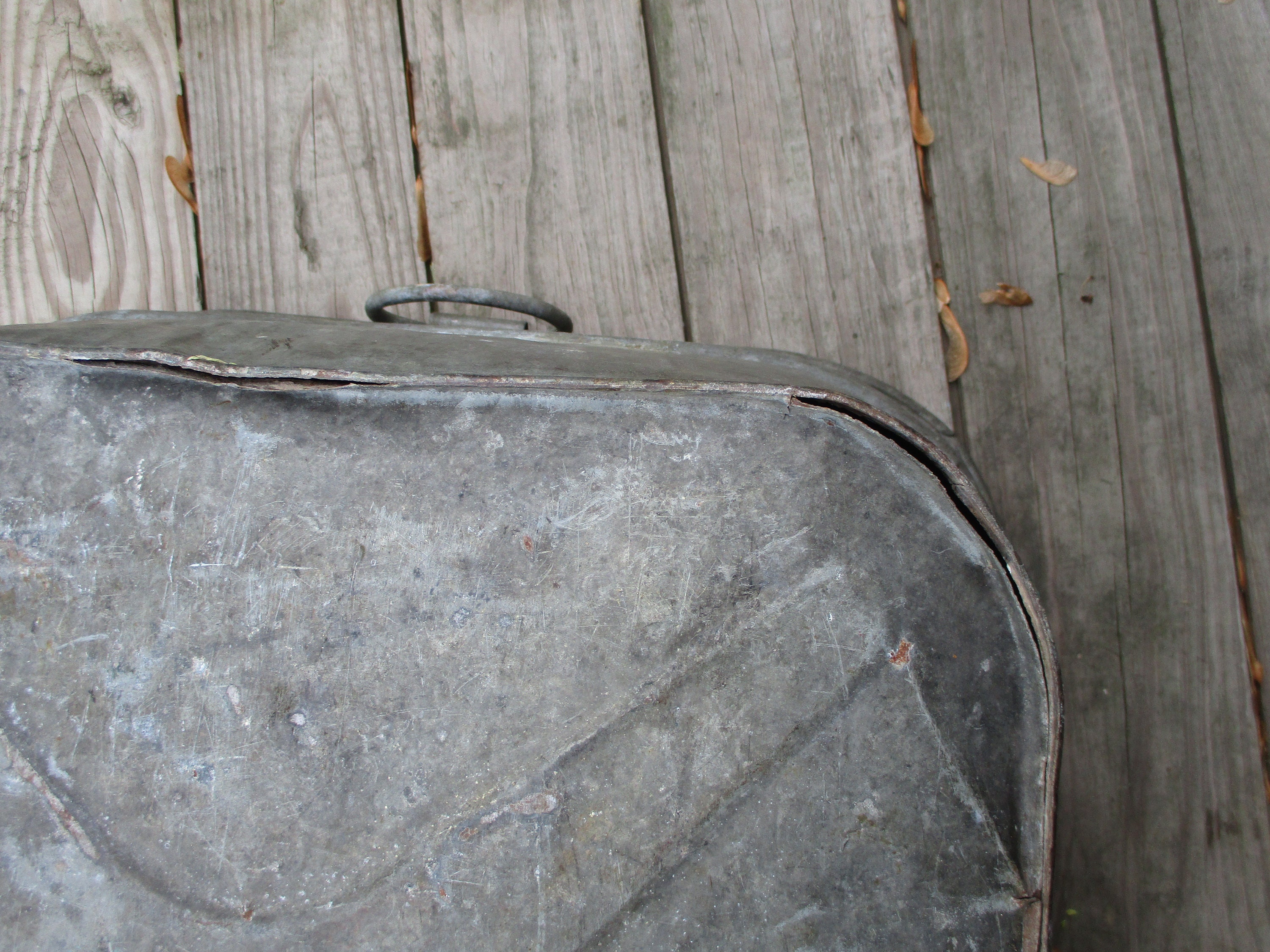 Große verzinkte quadratische Wanne Garten Dekor quadratische | Etsy