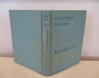 1968 Introducción a la anatomía humana Francis, libro de texto de anatomía humana, diagramas de anatomía, educación en enfermería, diagramas médicos, fisiología
