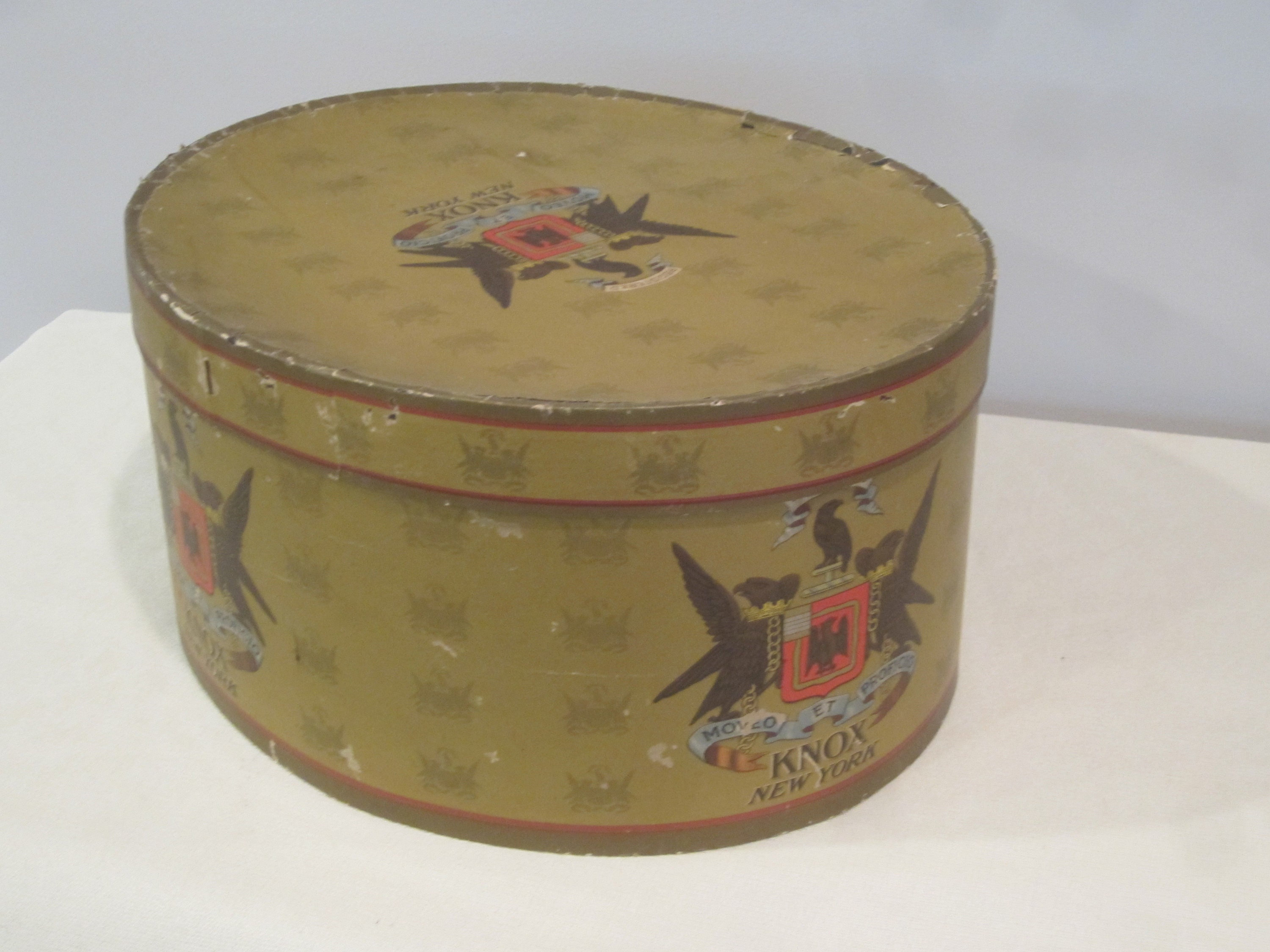 Knox New York Hat Boxvintage hat boxoval hat boxwomen's Etsy