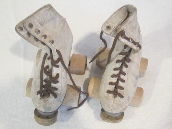 vintage child roller skates,little child roller s… - image 4