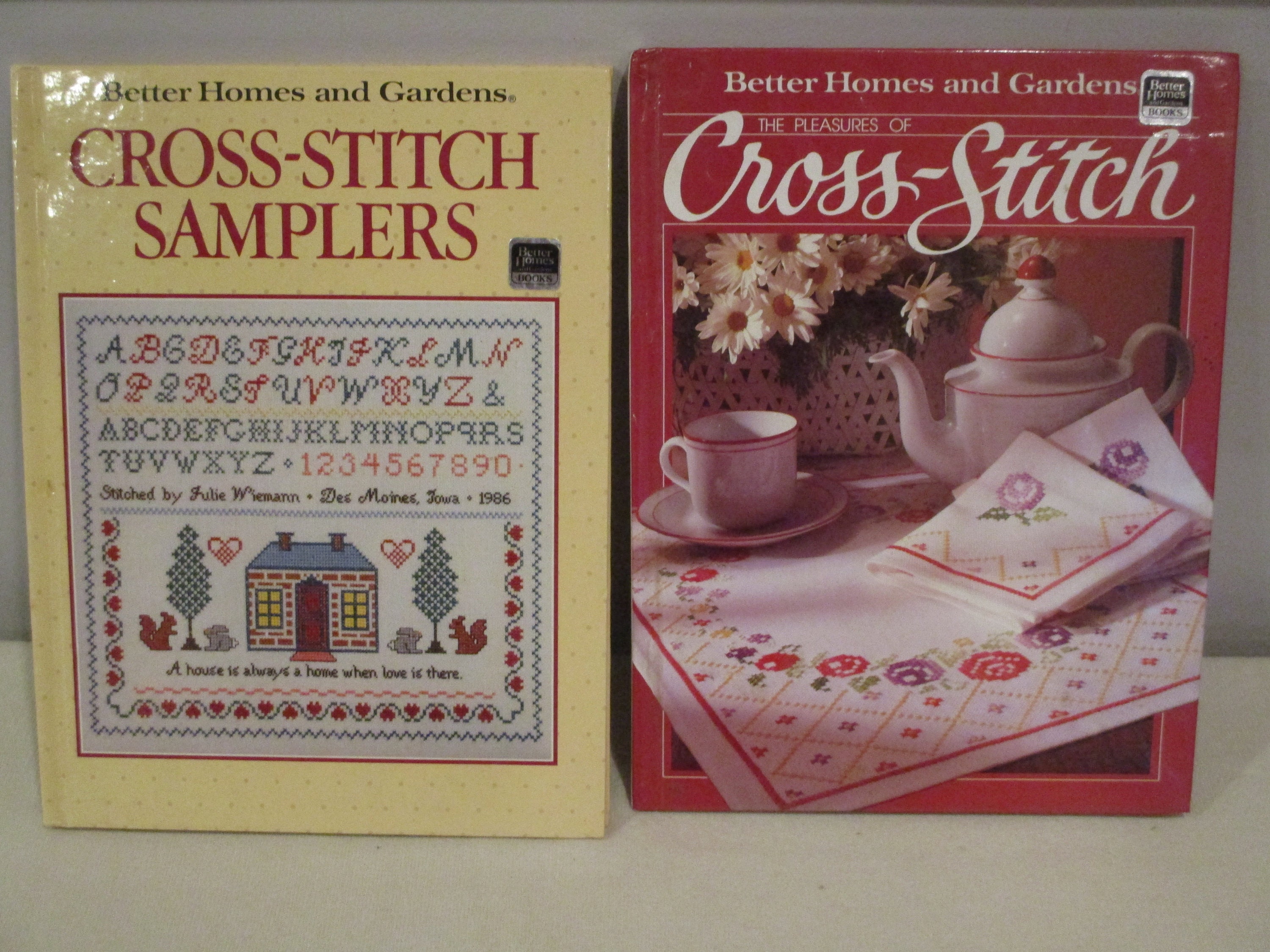 Cross Stitch Patterns,cross Stitch Books,craft Books,cross-stitch  Samplers,better Homes and Gardens,embroidery Patterns,cross Stitch Books 