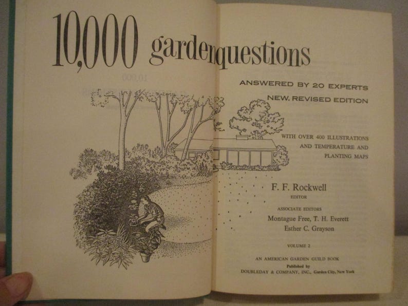 2 libros de jardinería, Enciclopedia del Jardín Sabio, cultivo de flores, horticultura, guía de jardinería, 10.000 preguntas sobre jardinería, plantas de interior, árboles frutales. imagen 13
