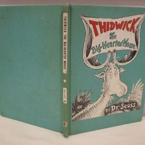 1948 Thidwick der großherzige Elch,Dr. Seuss,T. S. Geisel,Buch-Klassiker von S. Geisel,