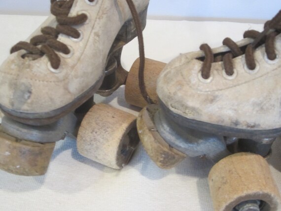 vintage child roller skates,little child roller s… - image 8