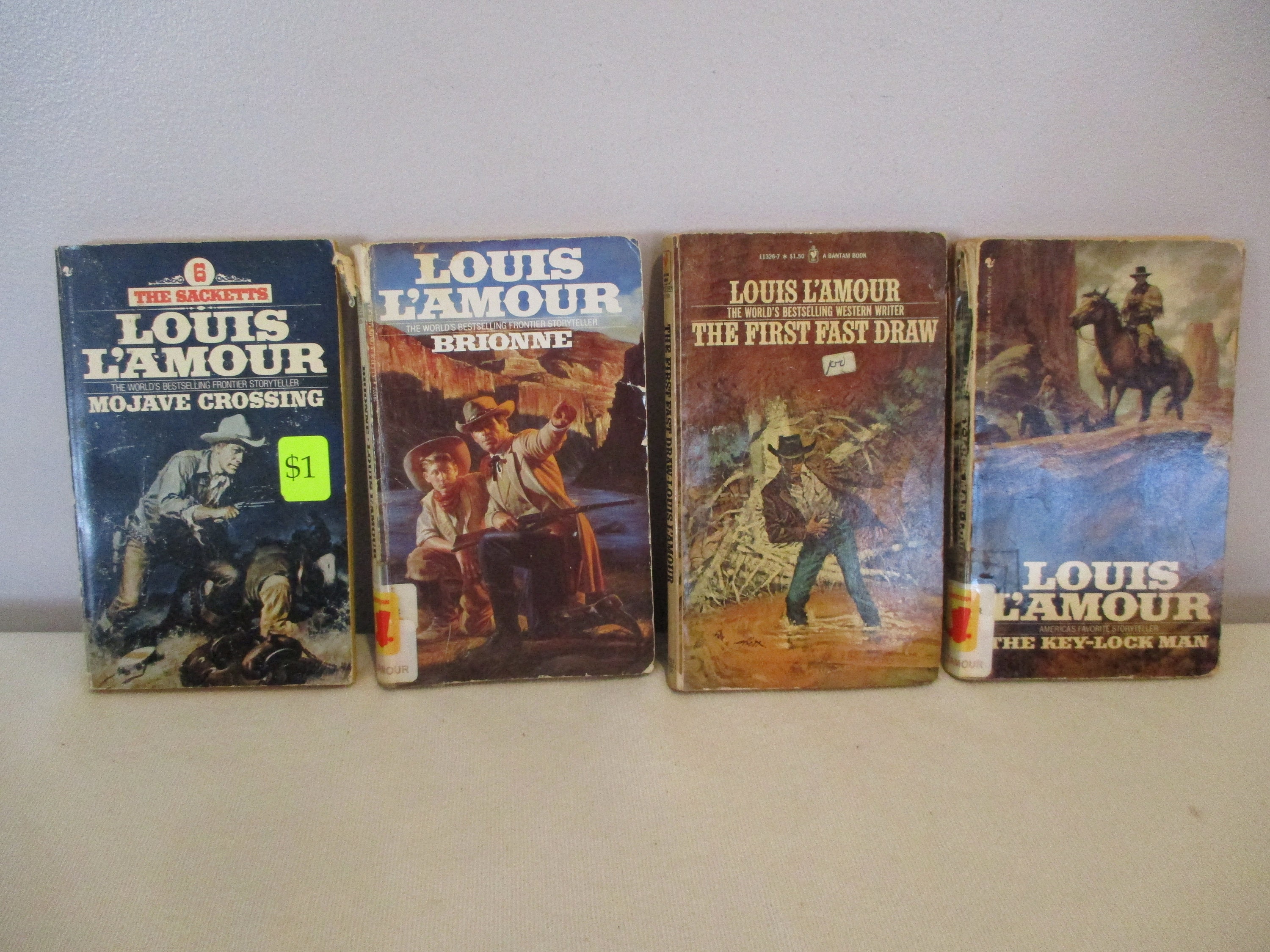 17 Louis L'amour Booksamerican Frontierborden -  Sweden