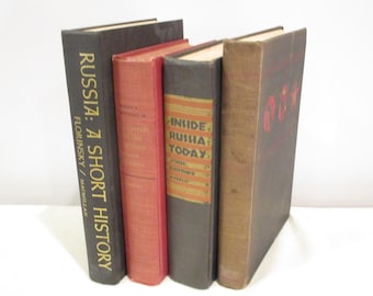 Russian History,Inside Russia Today,Introduction to Russian History and Culture,Russia-A Short History,Roosevelt and the Russians,Yalta