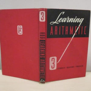 Vintage Math Book 3rd Grade - Etsy