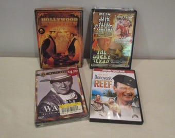 John Wayne DVD bundle,Donavan's Reef,Hollywood Western Collection,John Wayne Legends Series Movie Classics, John Wayne movies