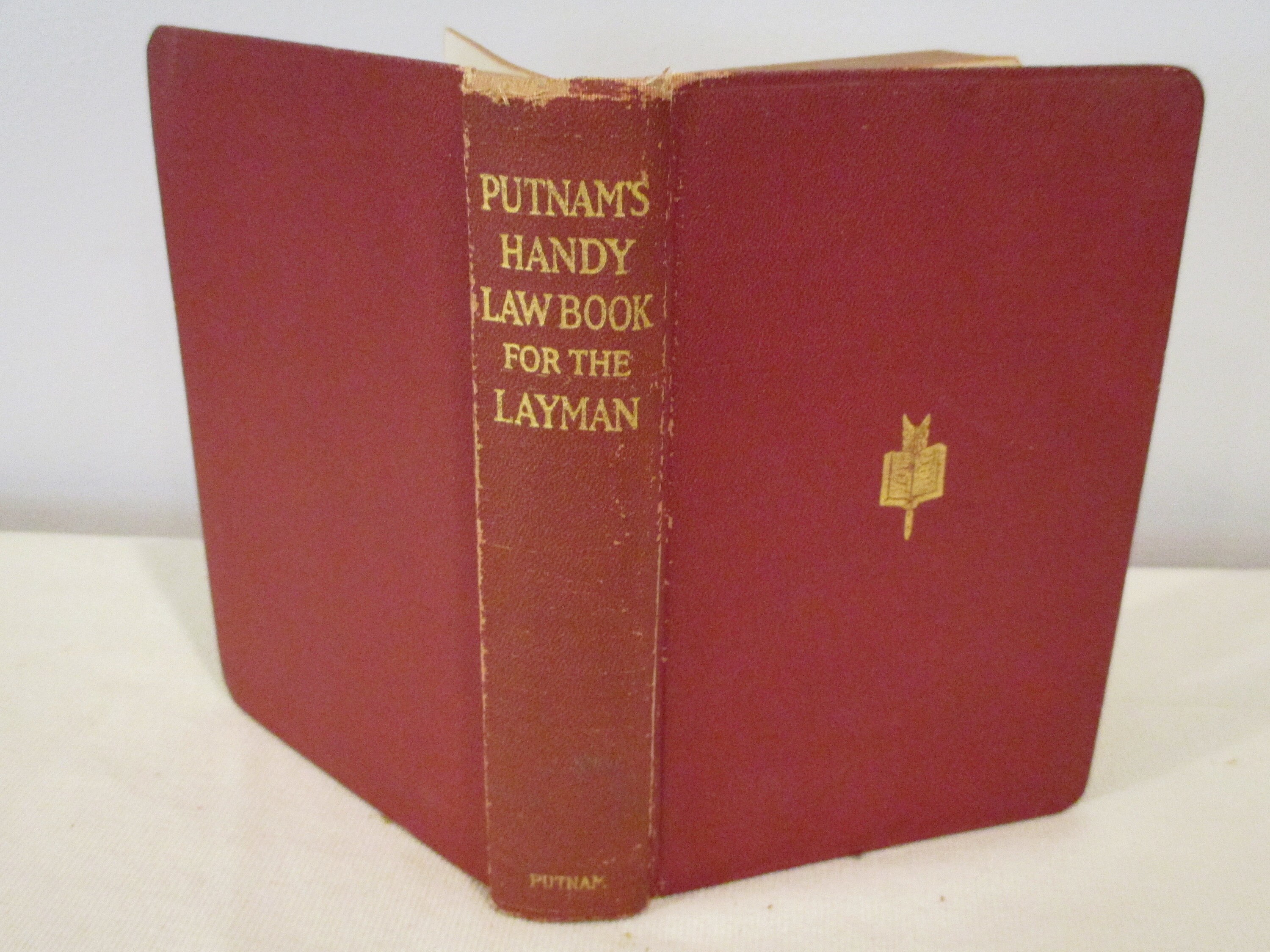 1923 Layman Law BookPutnam's Handy Law Book for the Etsy