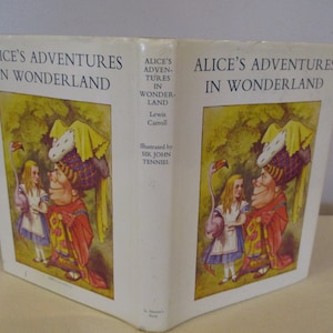Alice's Adventures in Wonderland,Lewis Carroll,Sir John Tenniel,ISBN 0-312-01821-5,color illustrations by John Tenniel,St. Martin's Press