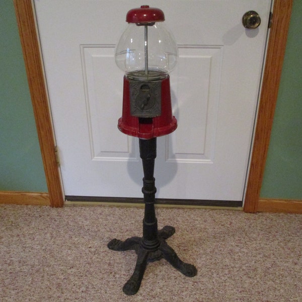 Gumball Machine With Stand Etsy