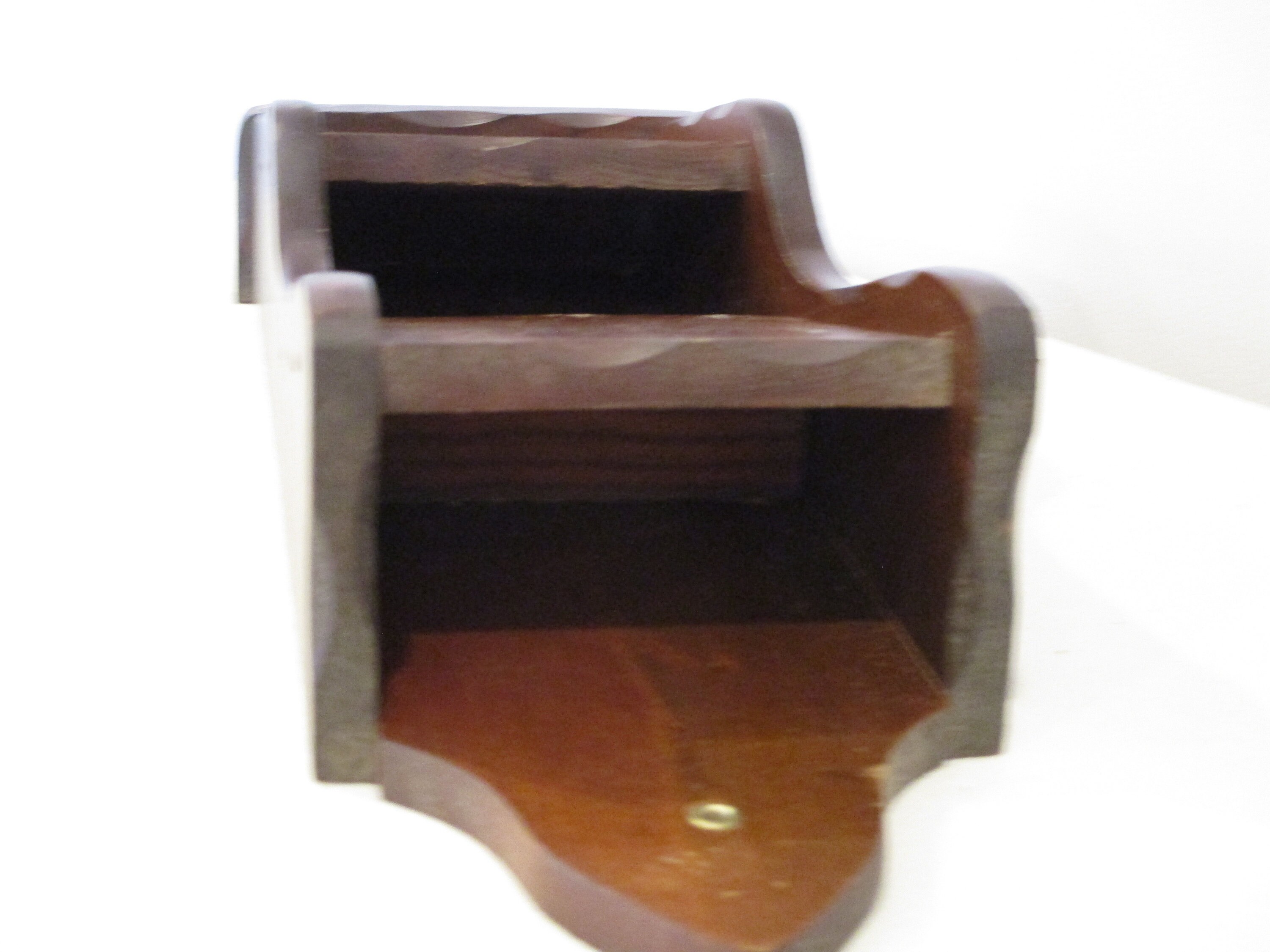 Titular de la carta de madera caja de la tarjeta de la boda | Etsy