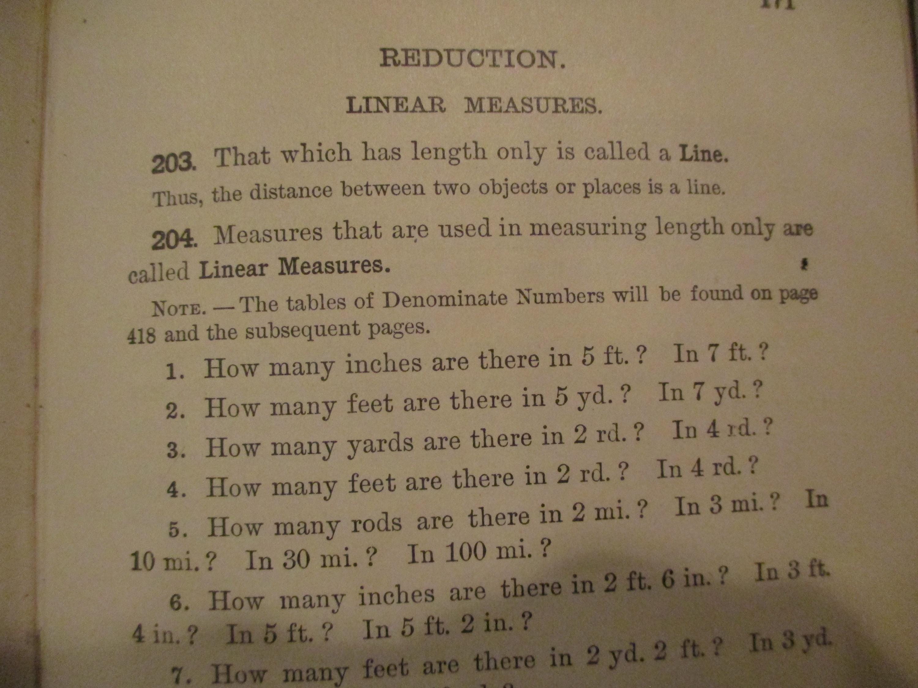 1911 Antique Arithmetic Book,standard Arithmetic by Milne,antique Math ...