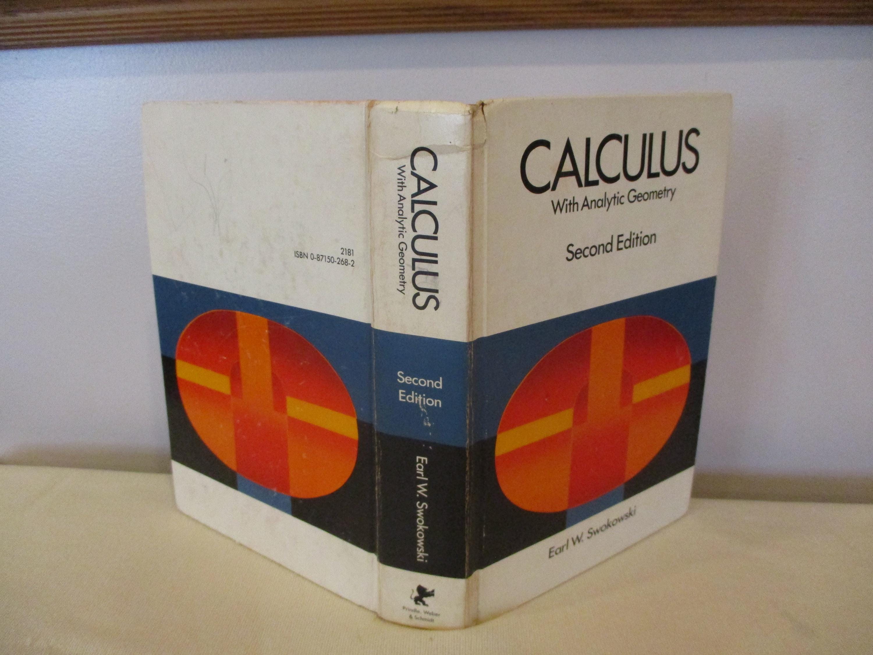1979 Calculus and Analytic Geometry by Earl Swokowski