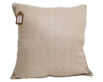 Troyes 100% Linen Throw Pillow 20x20