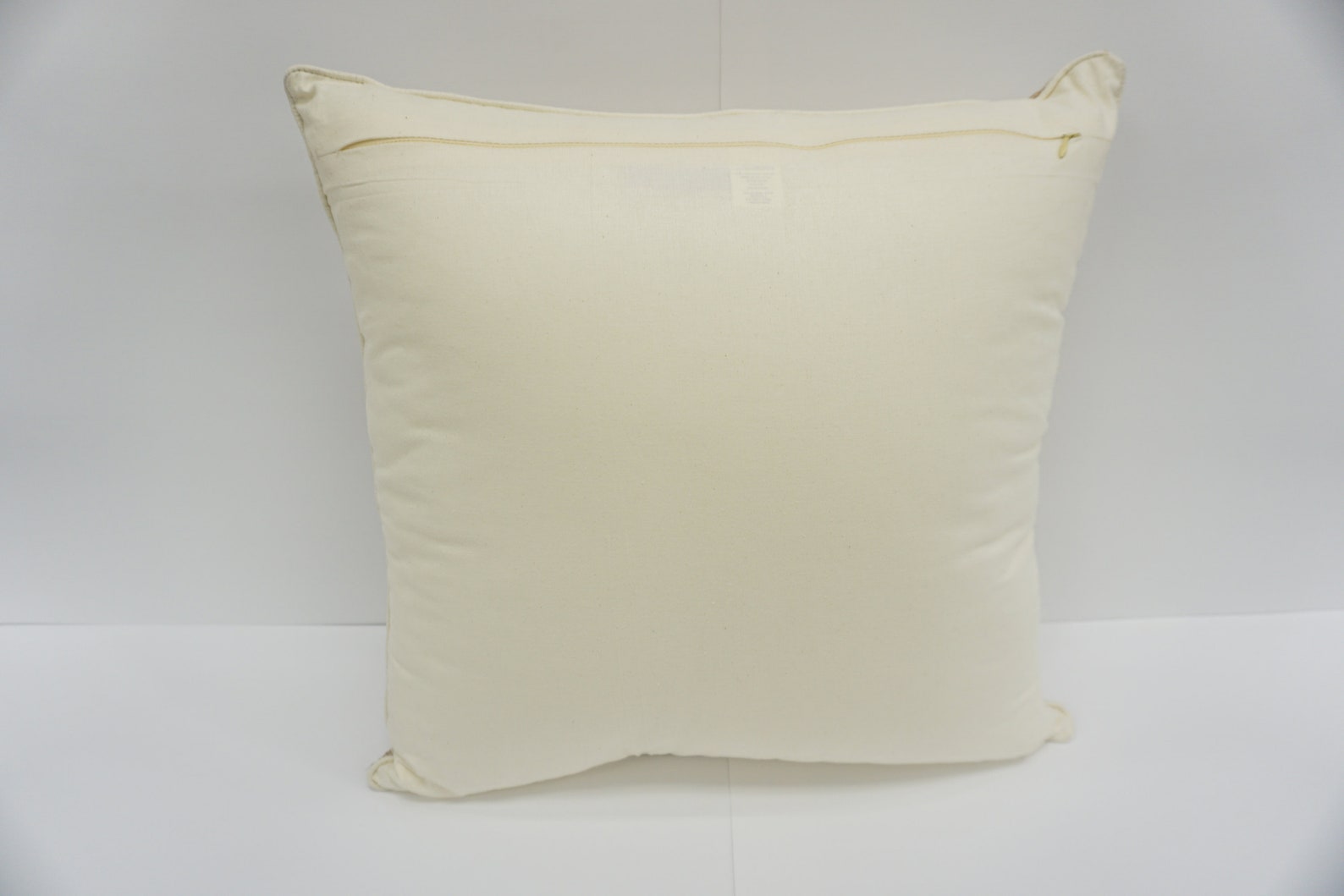 Raw Silk Throw Pillow in Natural Colors 18x18 Etsy