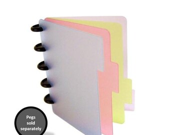 Divisori laterali (4 schede, colori assortiti)