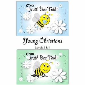 Imprimable : Truth Bee Told Cards (Young Christians) - Stimulez les conversations spirituelles, idéales pour les rassemblements ou les voyages en voiture