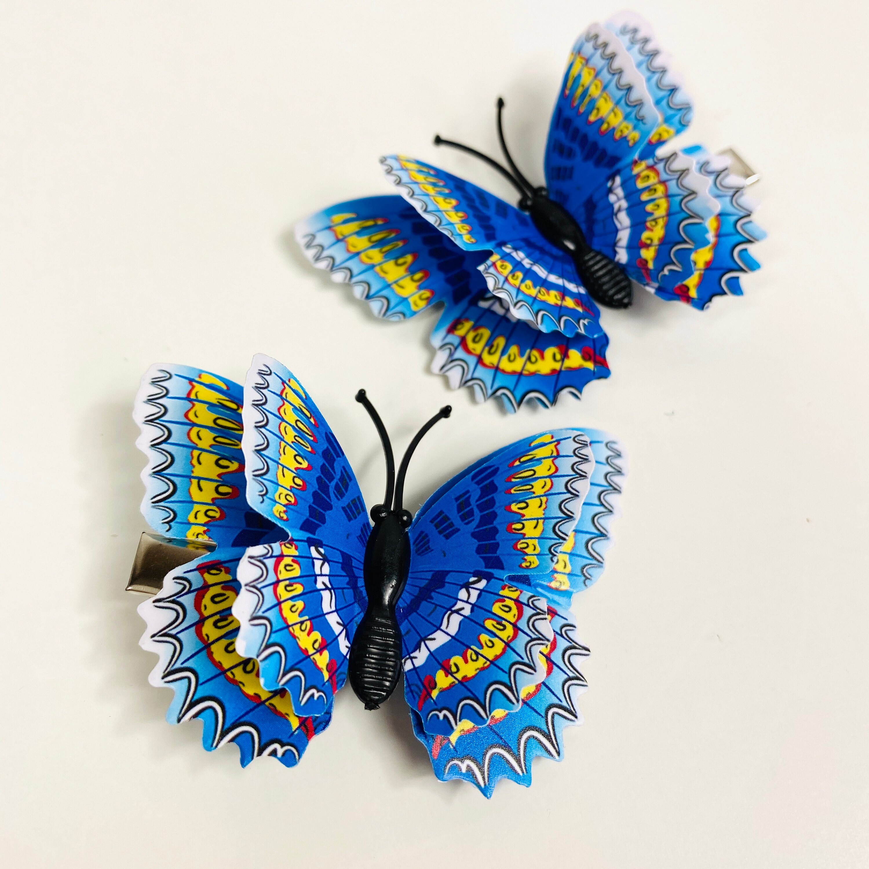 Blue Butterfly Hair Clip Set Style F 2 Pcs/set hairpins Etsy