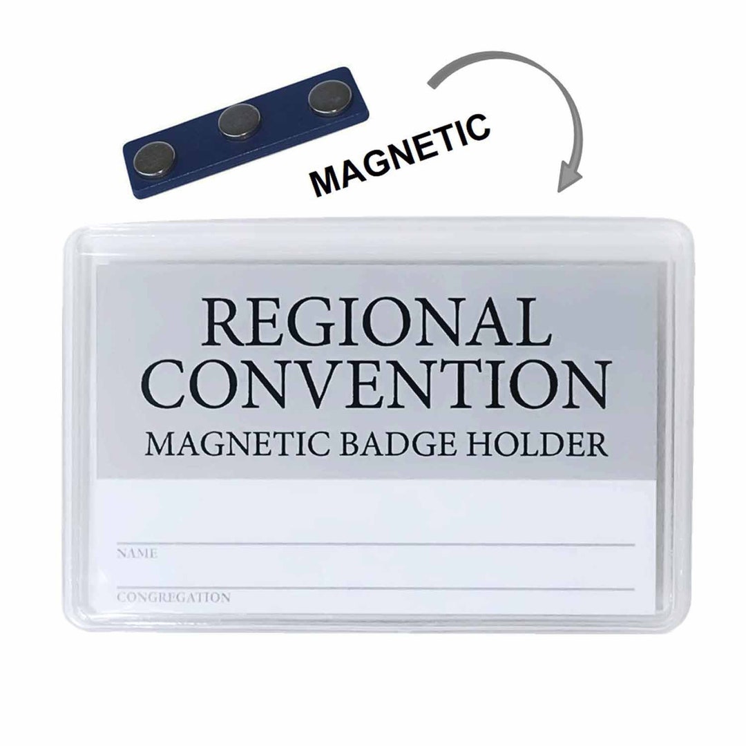 Card Size 3 X 4 1/2 Badge Holder Vertical Convention Size