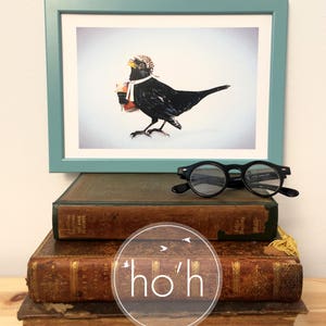 The Legal Blackbird Art Print image 2