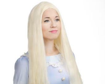 Princess Style 32'' Long Crimped Wig w/ No Bangs - Majo (Long)