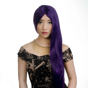 Stunningly Straight 32&#39;&#39; Long Wig w/ No Bangs - Kana