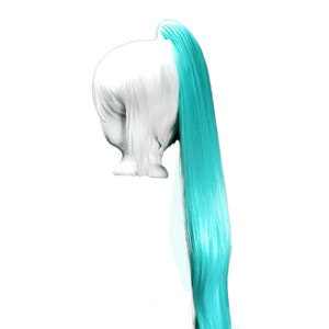 Extra Long Straight Clip On Hair Accessory