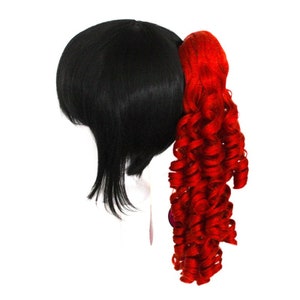 Accesorio para el cabello con clip y rizos