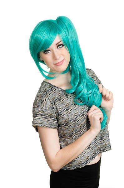 12'' Bob Cut Saxe Blue Synthetic Cosplay Wig NEW 12'' Bob Cut Saxe Blue Synthetic Cosplay Wig NEW