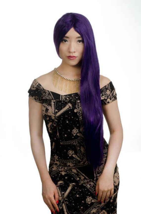 Kana 32 Long Straight Wig Cut W No Bangs Etsy