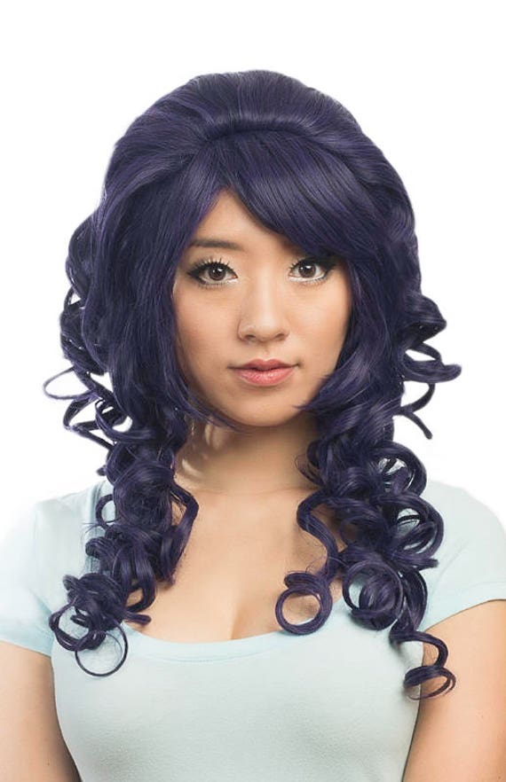28/'/' Center Part Wig w// Long Layered Curls No Bangs Espresso Brown Cosplay NEW