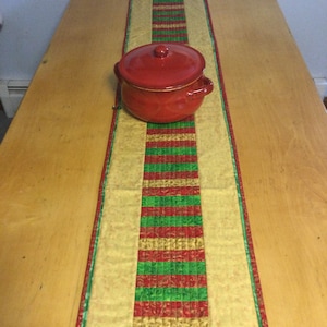 Christmas Quilted Table Runner