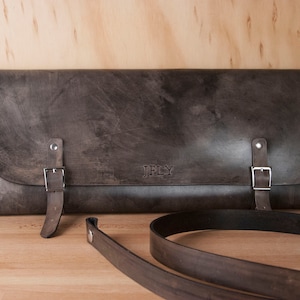 Personalized Leather Drumstick Bag: Engraved Musician Gift