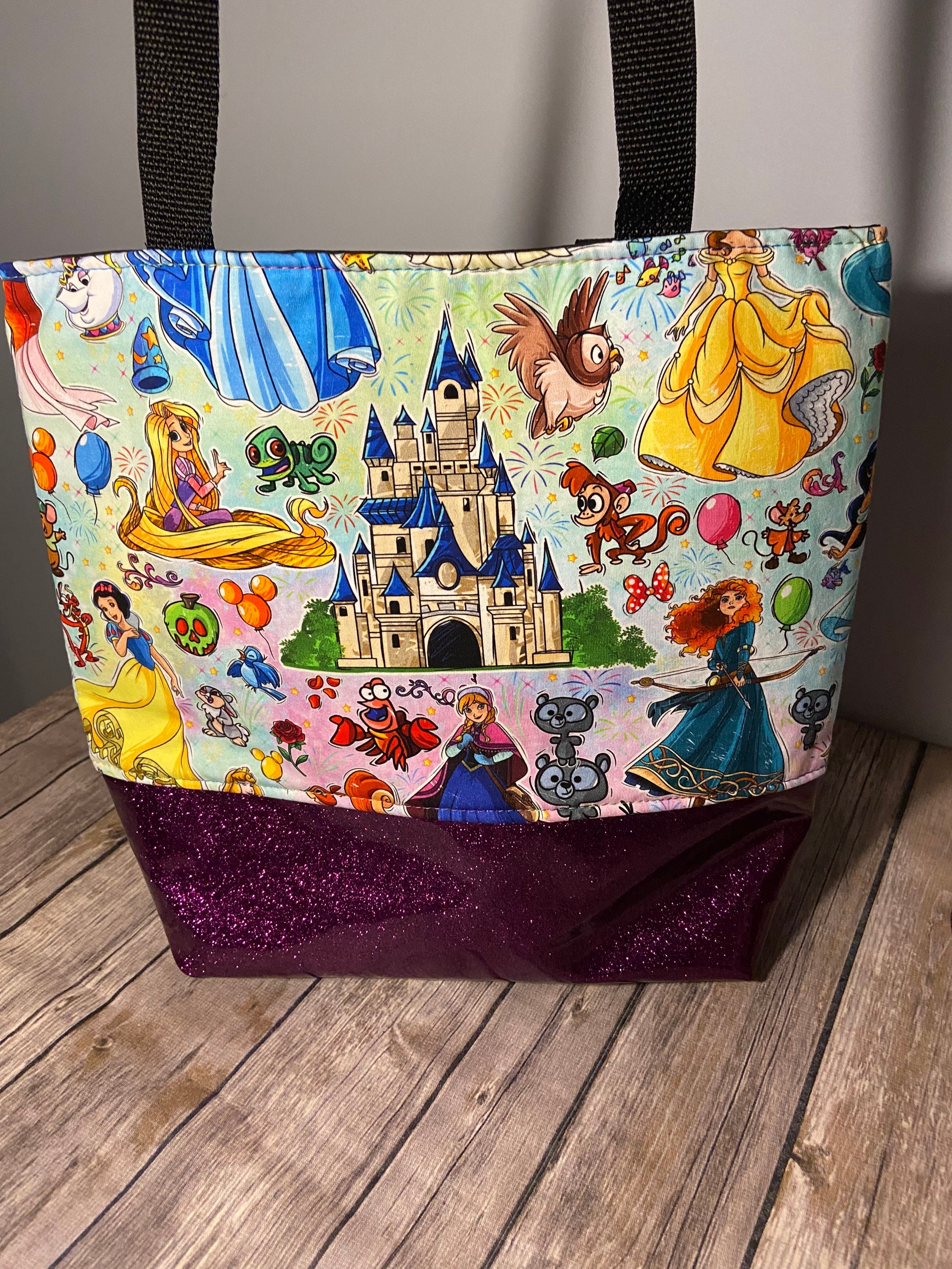Disney, Bags, Walt Disney World Disney Parks Cinderella Castle Crossbody  Purse Nwot
