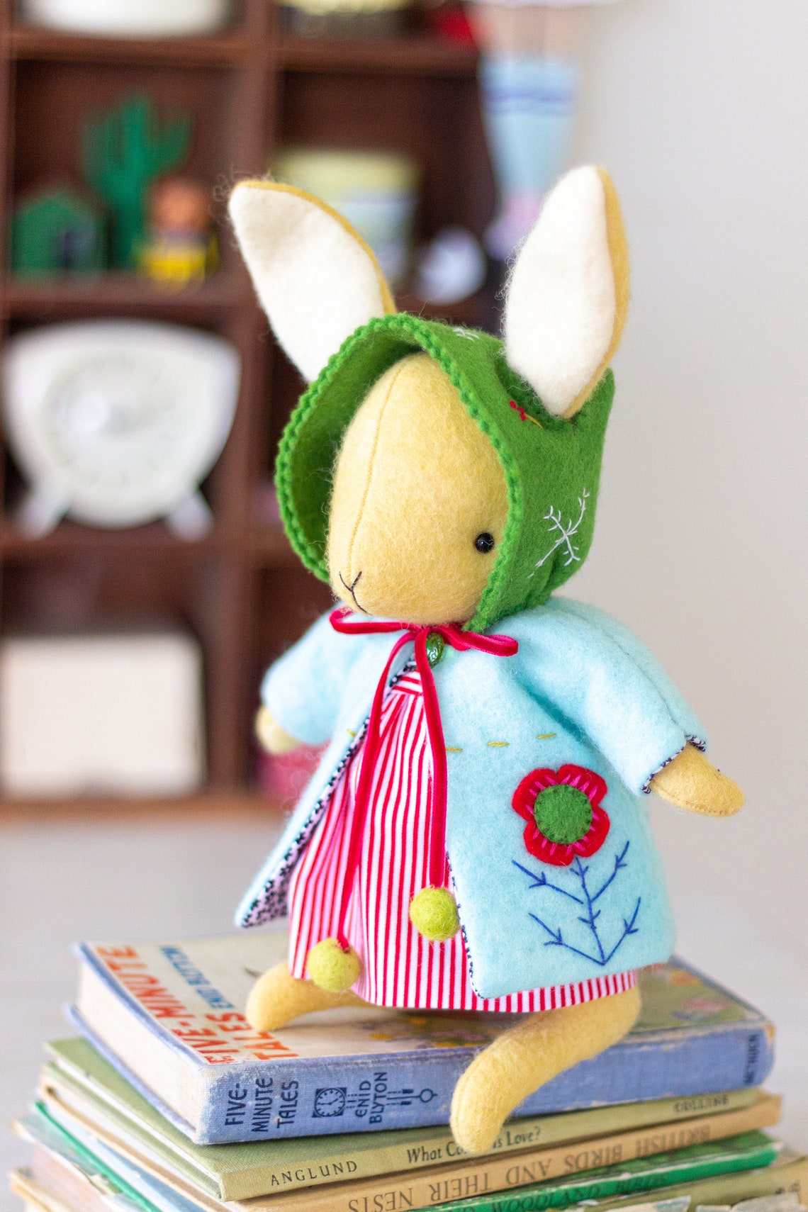 Making Marmalade Book by Simone Gooding wool felt rabbit and Etsy