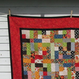 Ladybug Parade - Digital Quilt Pattern