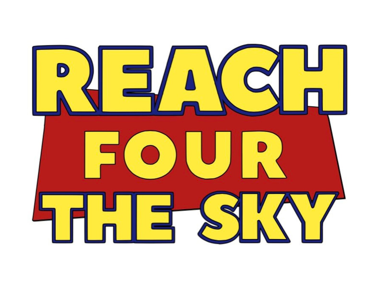 Reach Four The Sky Cake Topper / Reach For The Sky / Toy Story Etsy