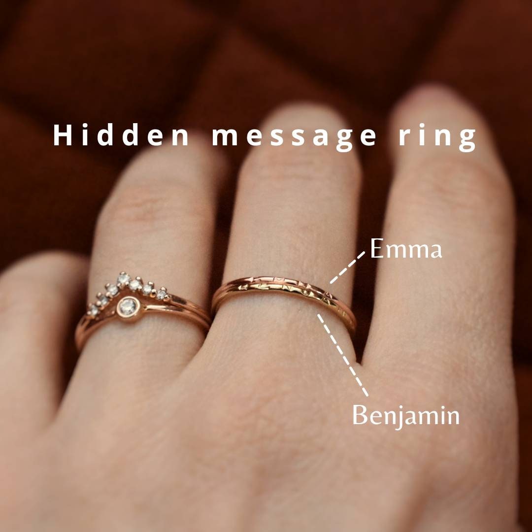Personalized Engraved Rings India | injetprint.com