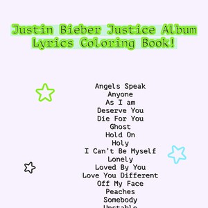 Justin Bieber Somebody To Love Lyrics, PDF