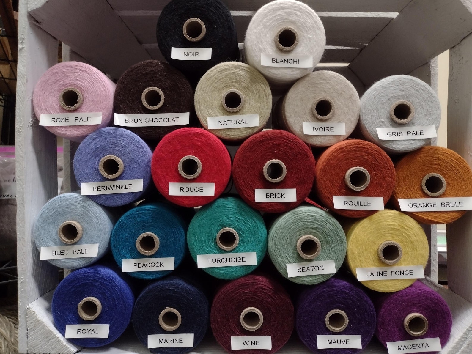 Cottolin Yarn 8/2 Cotton Linen weaving yarn by Maurice Etsy